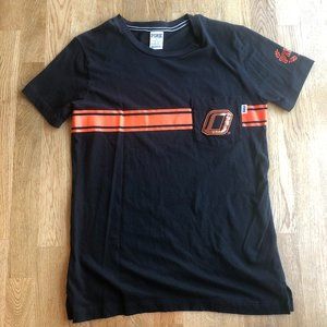 PINK Victoria's Secret Oklahoma State Top Sequin Bling XS